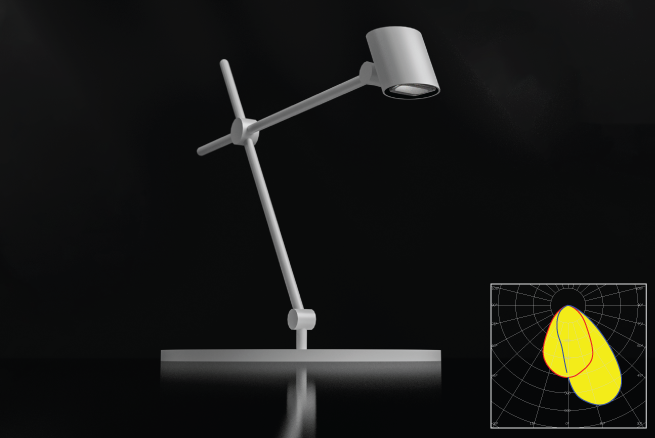 LEDiL desk luminaire example